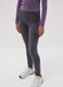 Girls&rsquo; grey skinny-fit organic stretch cotton leggings_1