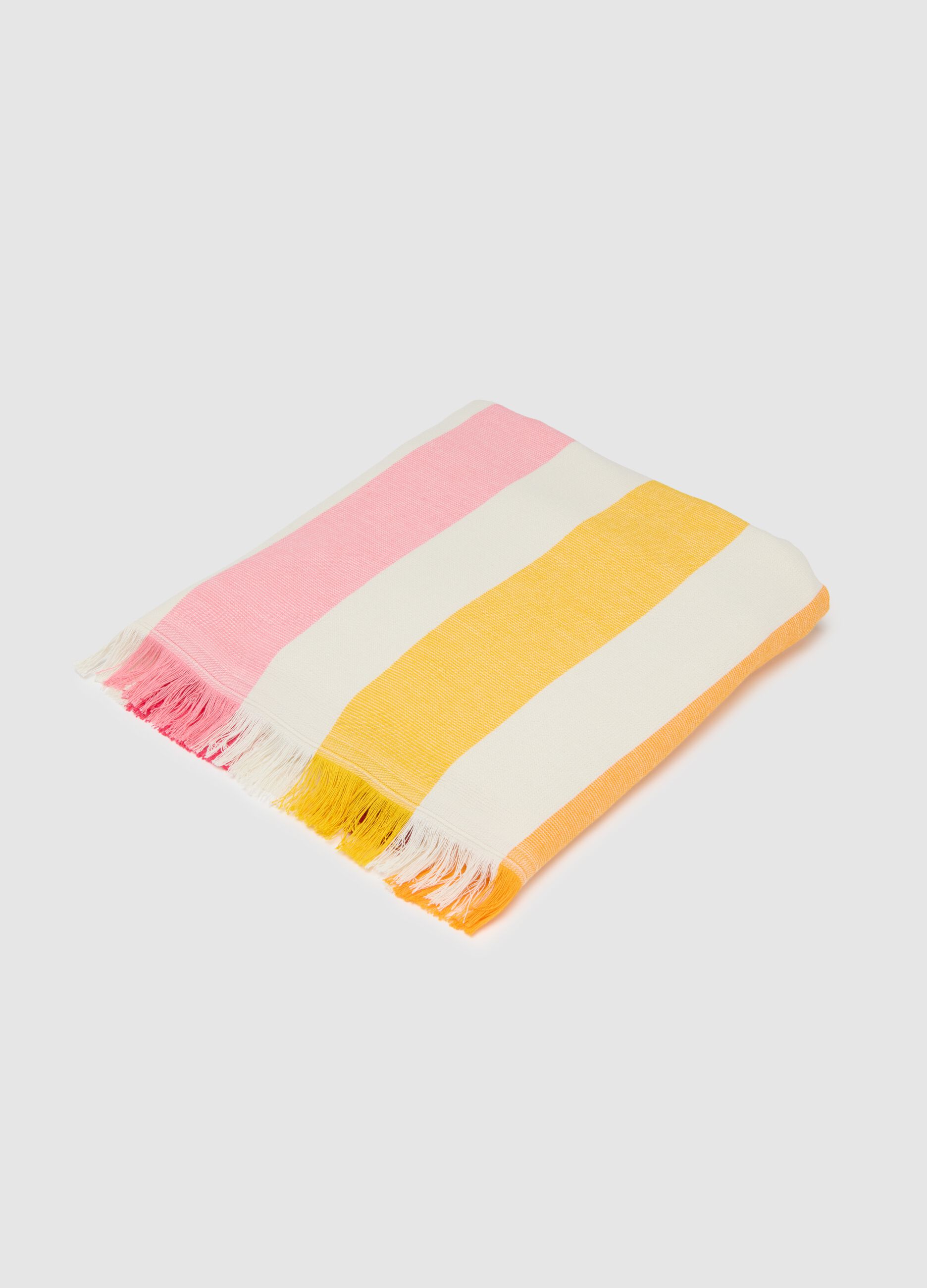 Foulard da donna in puro cotone multicolor