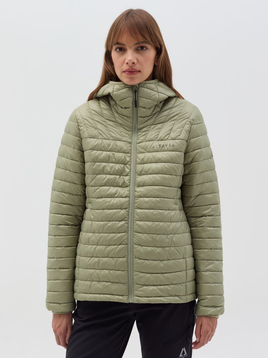 Altavia by Deborah Compagnoni ultralight jacket with hood_0