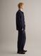 Light blue regular fit jacket with buttons and front pockets_0