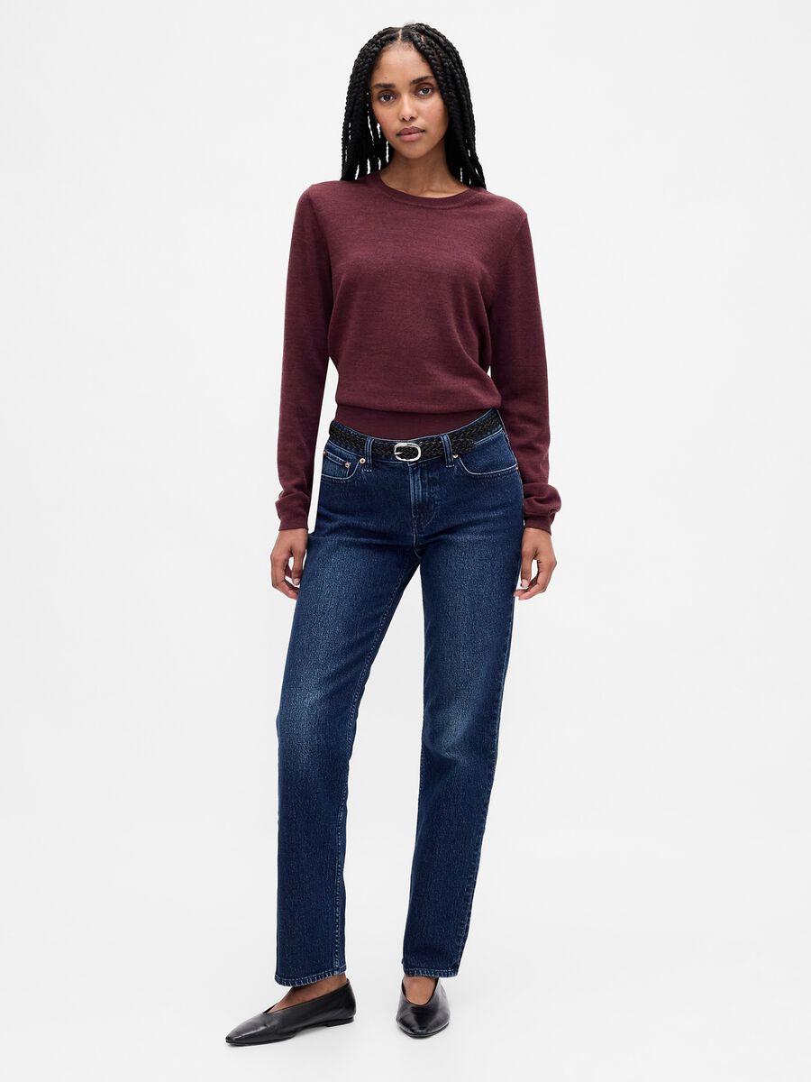Purple pure wool jumper_2
