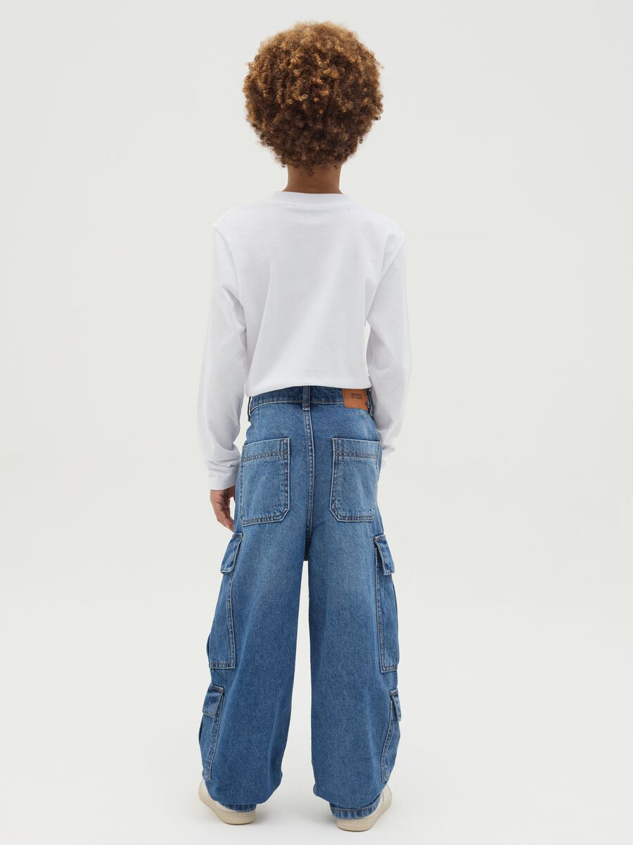Relaxed-fit cargo jeans_2