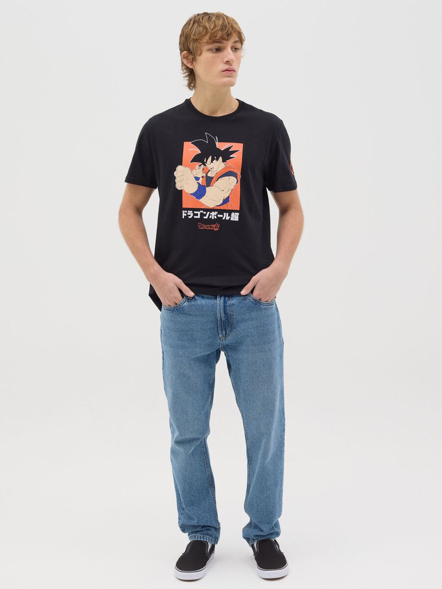 Black T-shirt with Dragon Ball Z print_1