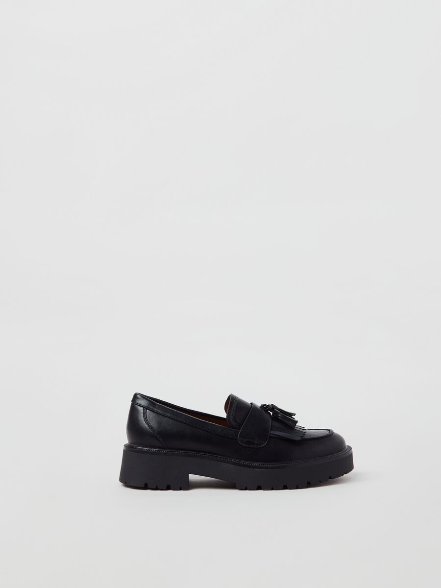 Mocassini chunky con nappine_0