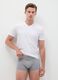 Set of three grey stretch cotton regular fit boxers_0