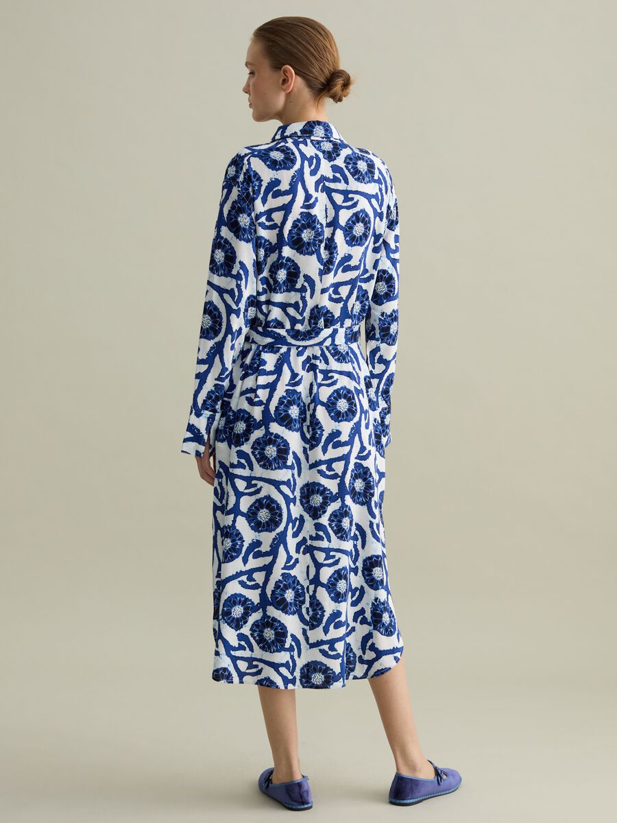 Long shirt dress with print_3