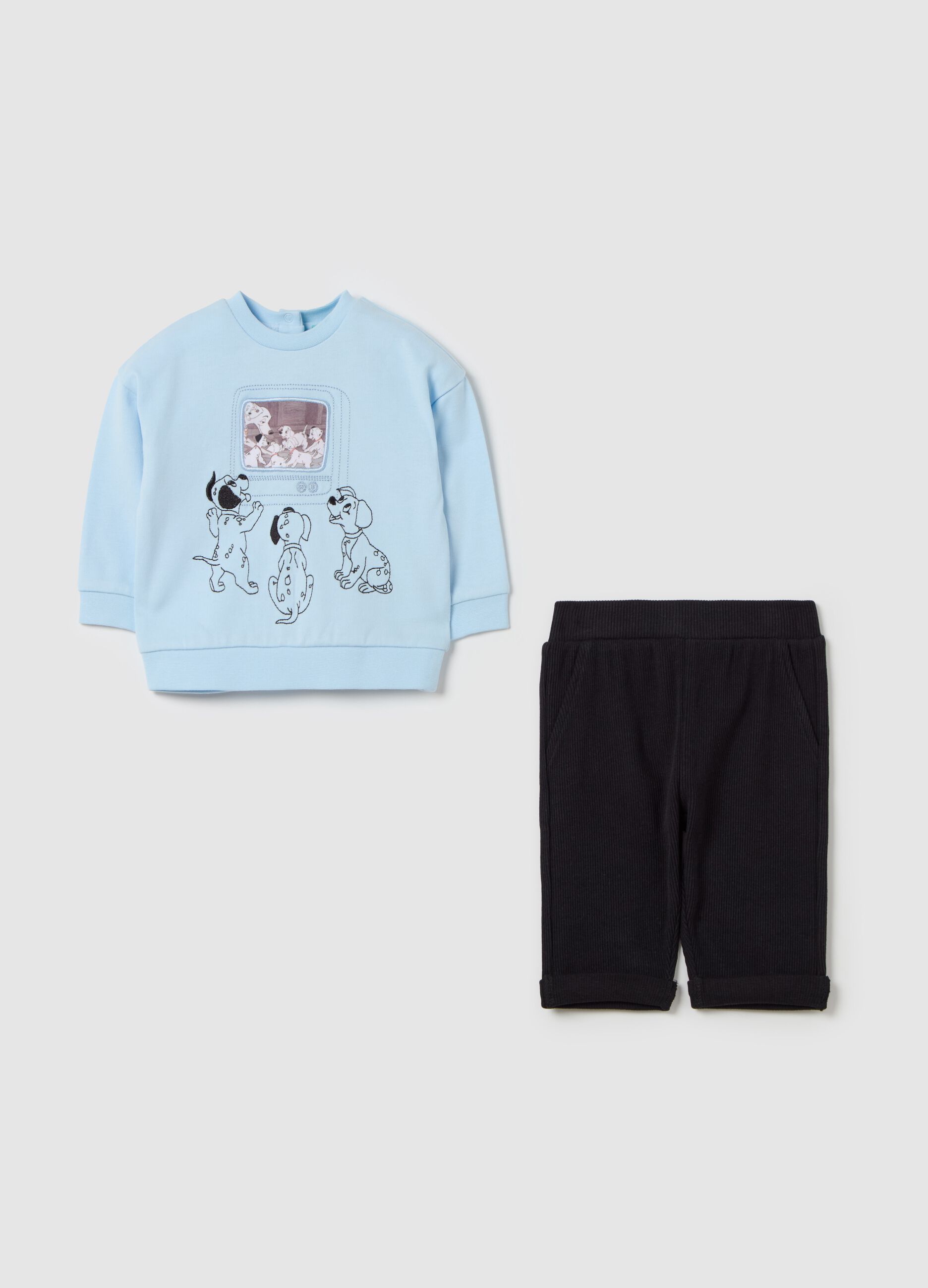 101 Dalmatians jogging set in organic cotton