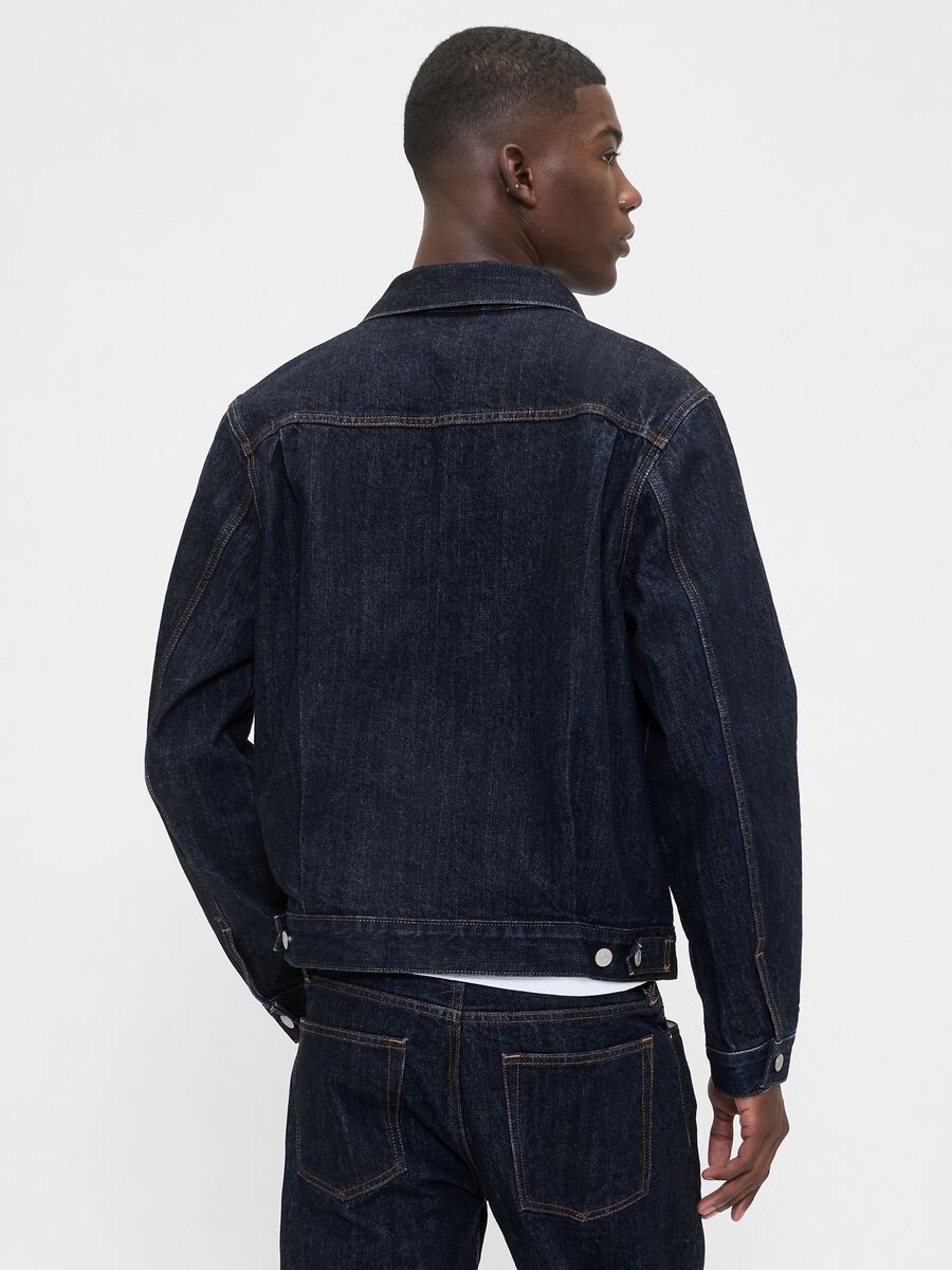 Giacca in denim con bottoni_2