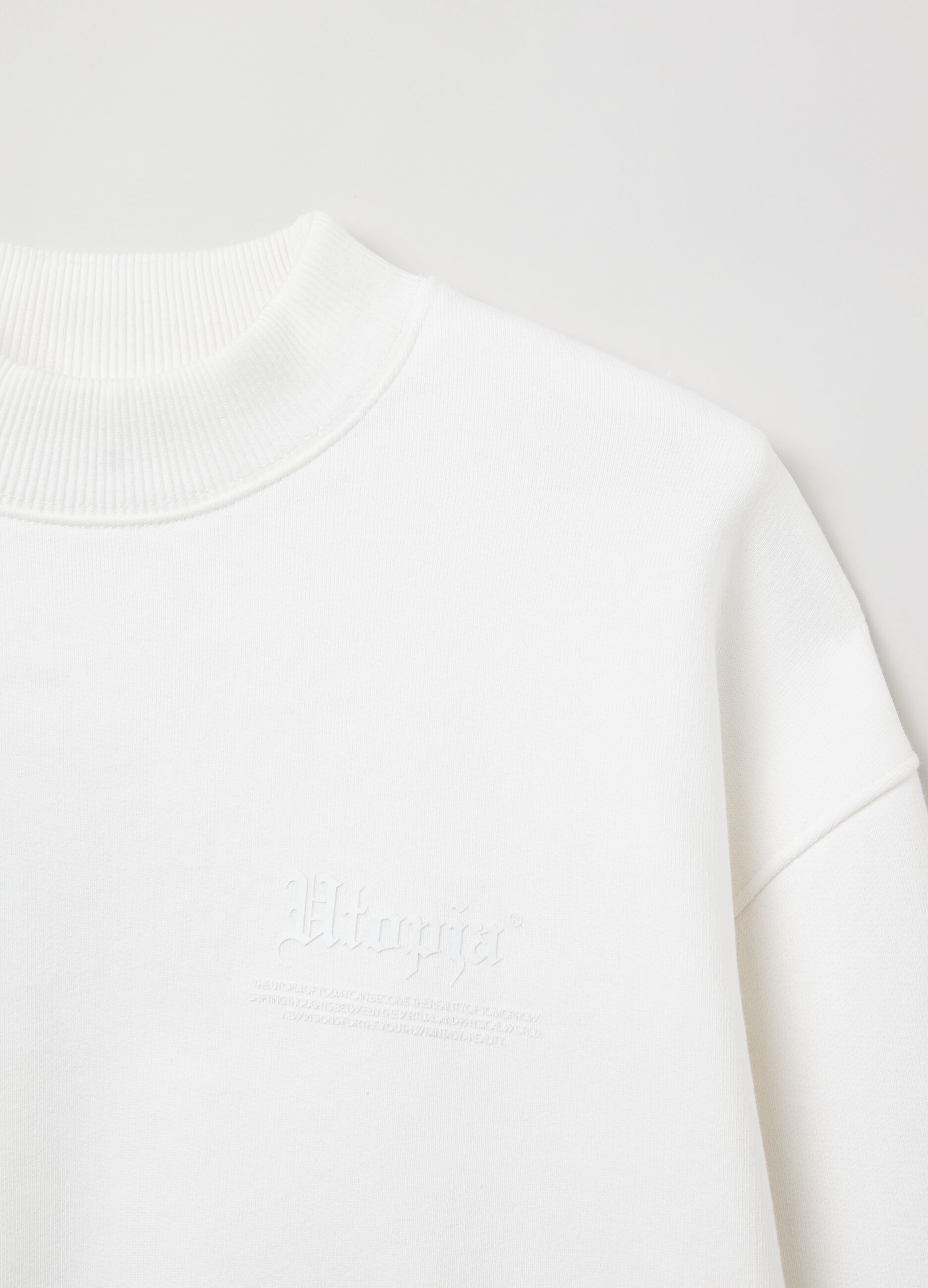 Crewneck Sweatshirt  - White