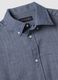 Grey pure cotton flannel shirt with button-down collar, regular fit_1