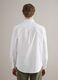 White pure cotton regular fit shirt_3