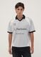 Grey PlayStation V-neck short-sleeve T-shirt_0