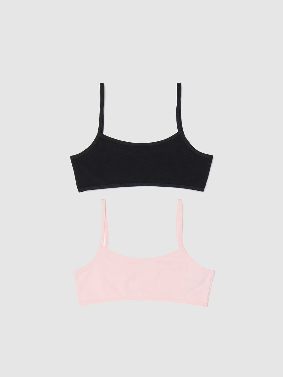 Two-pack stretch cotton under tops_0