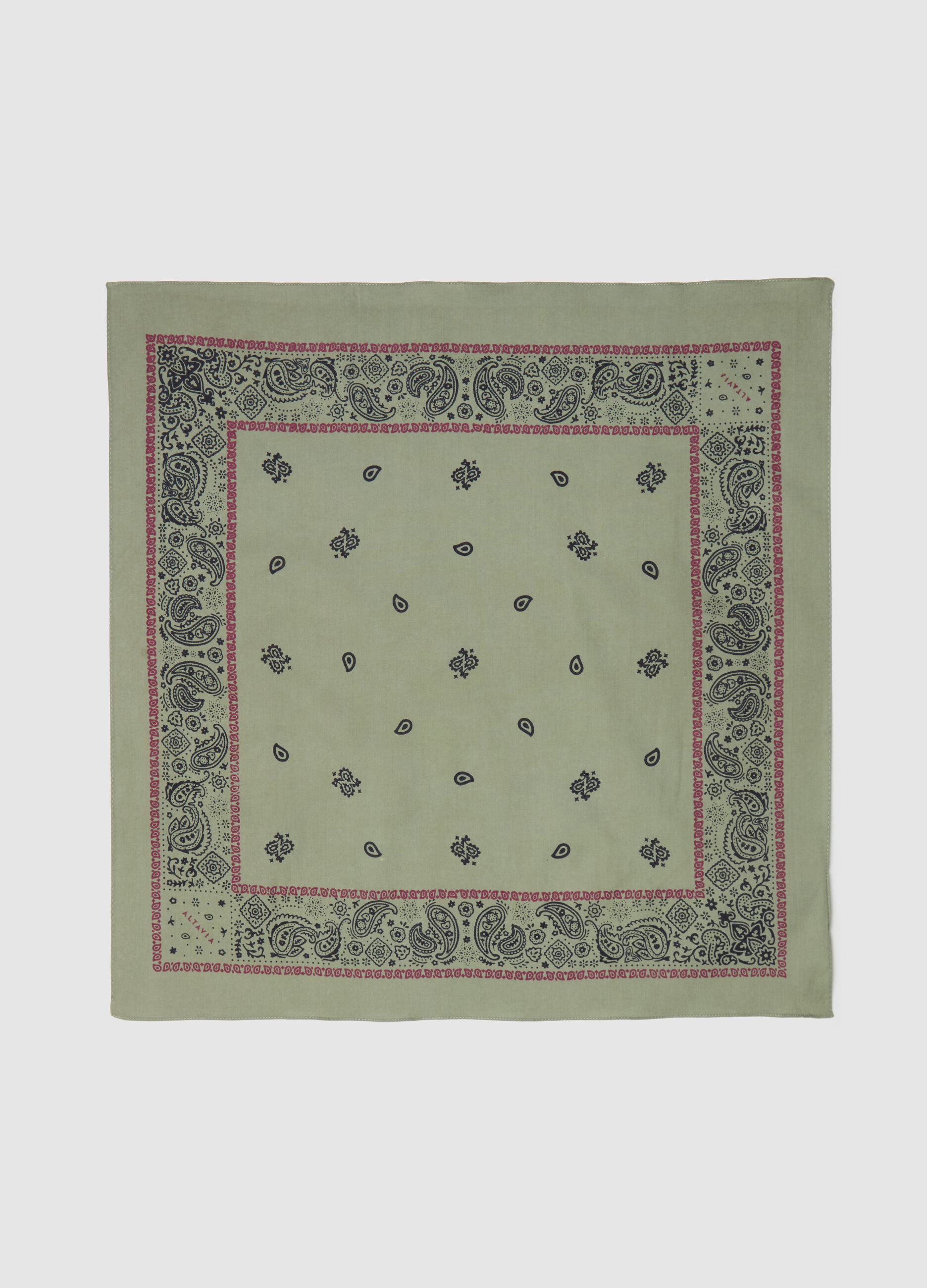 ALTAVIA WITH DEBORAH COMPAGNONI bandana with paisley print
