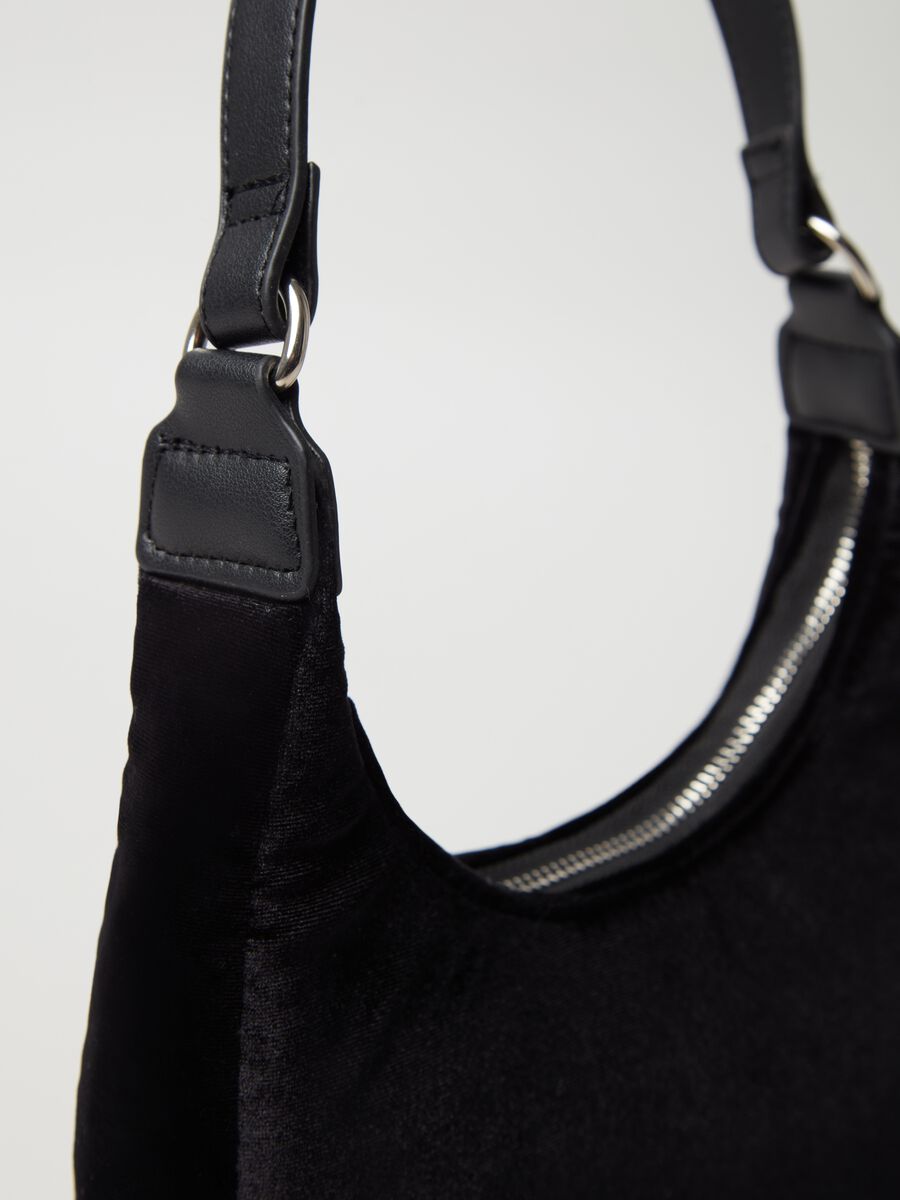 Borsa hobo in velluto_1