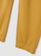 Yellow cotton jogger trousers for children_3