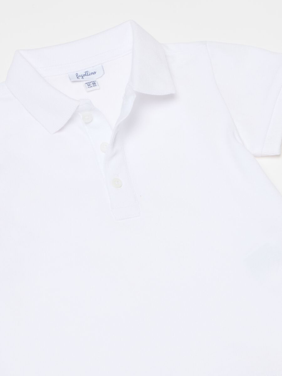 Polo shirt in cotton pique_2