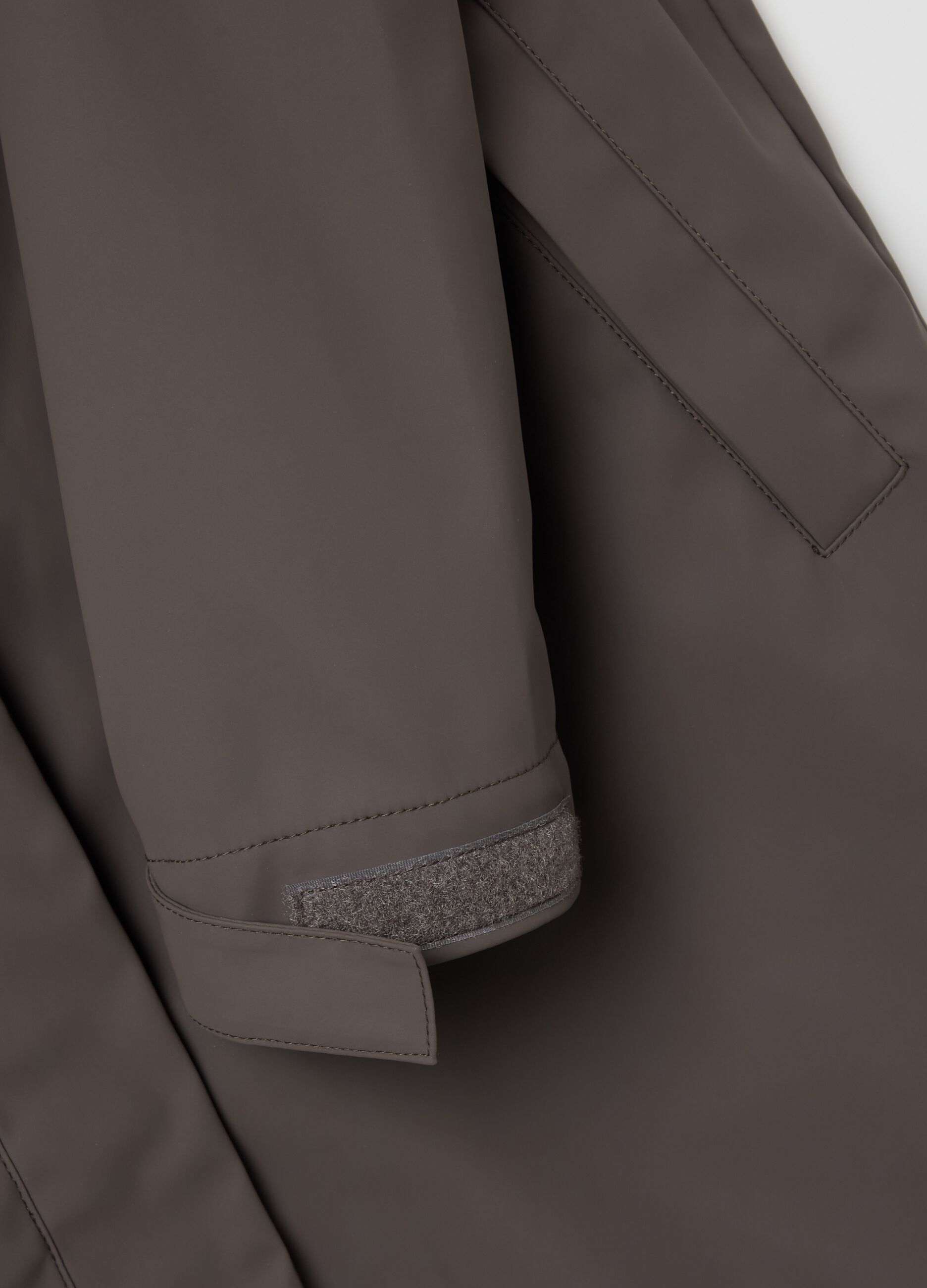Parka lungo con cappuccio