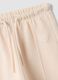 Pink and blue pure cotton heart-print trousers, comfort fit for baby girl_2