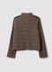 Multicolour cotton-blend jacket with gold buttons, regular fit_2