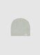 Grey pure cotton baby hat_0