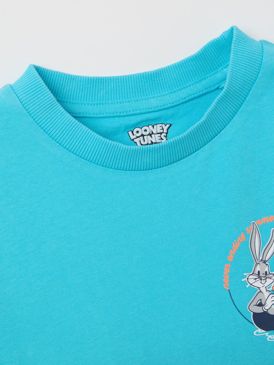 Children's T-shirt in pure cotton, multicolour regular fit with Looney Tunes_2