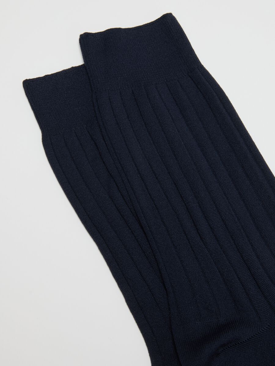 Two-Pack Short Blue Socks_1