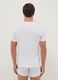 White crew neck t-shirt twin pack in pure cotton regular fit_2