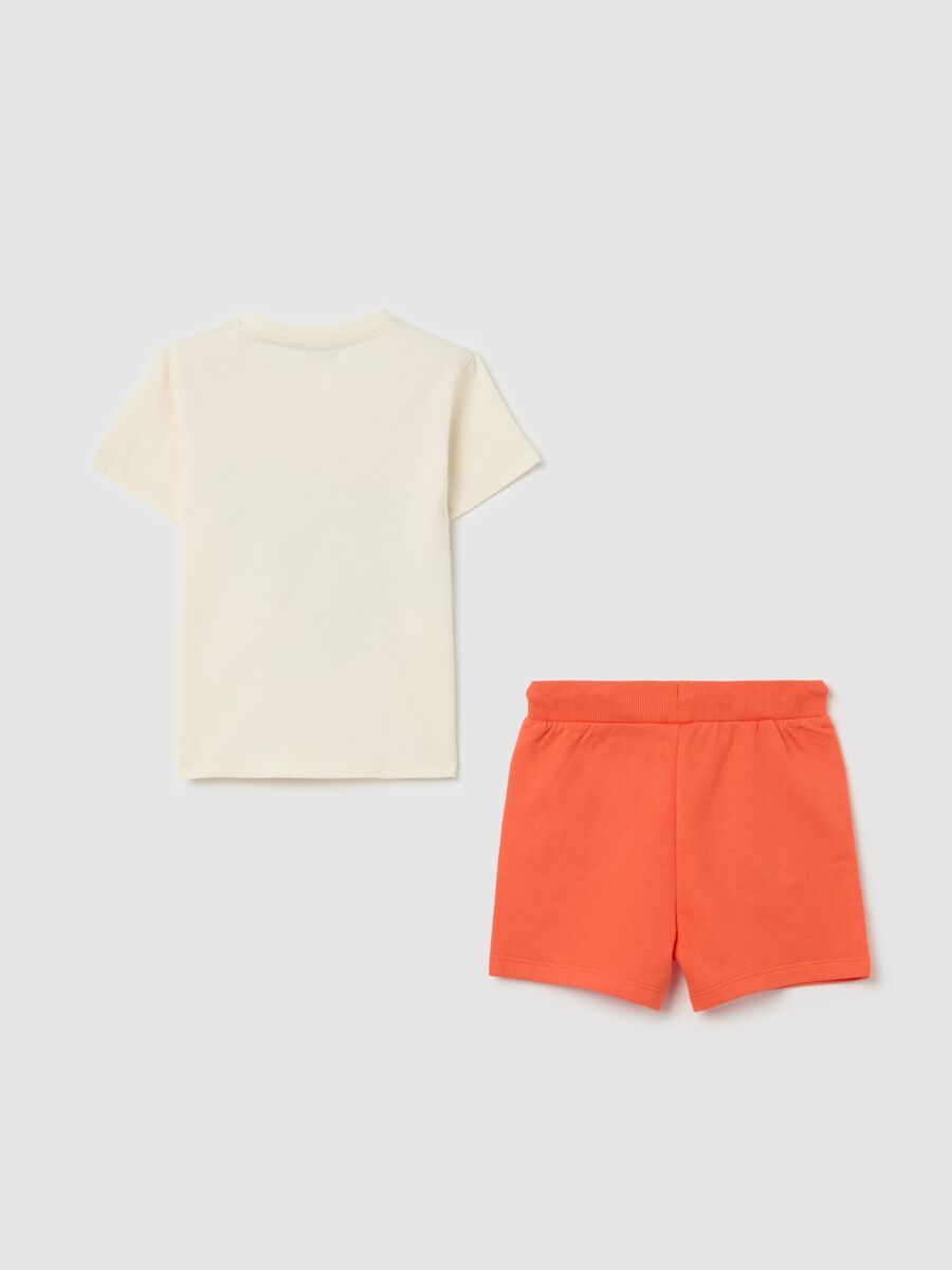 Jogging set in cotone con stampa Topolino_1