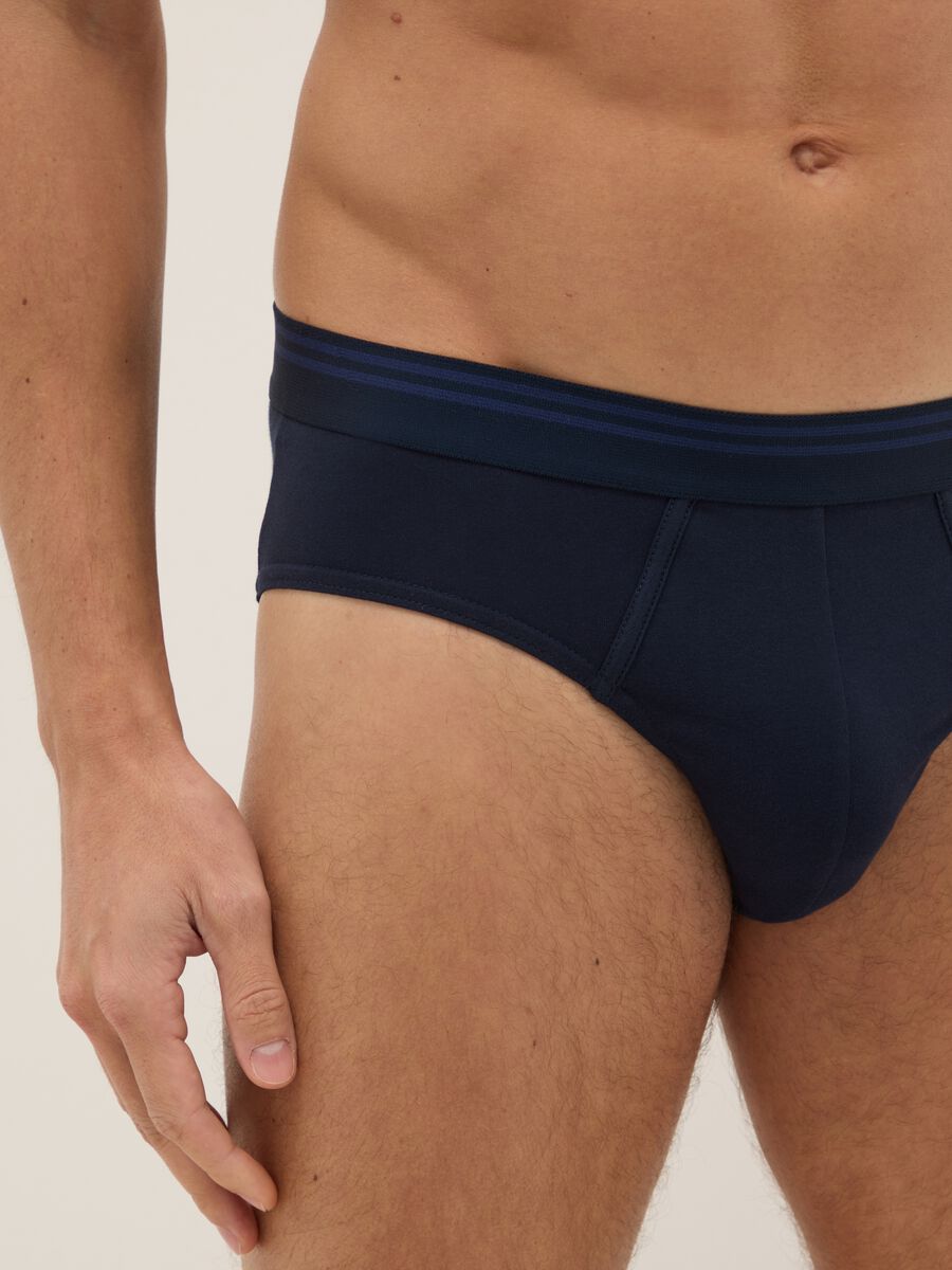 Tripack slip in cotone elasticizzato multicolor regular fit_3