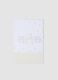 White pure cotton baby sheet with embroidery_0