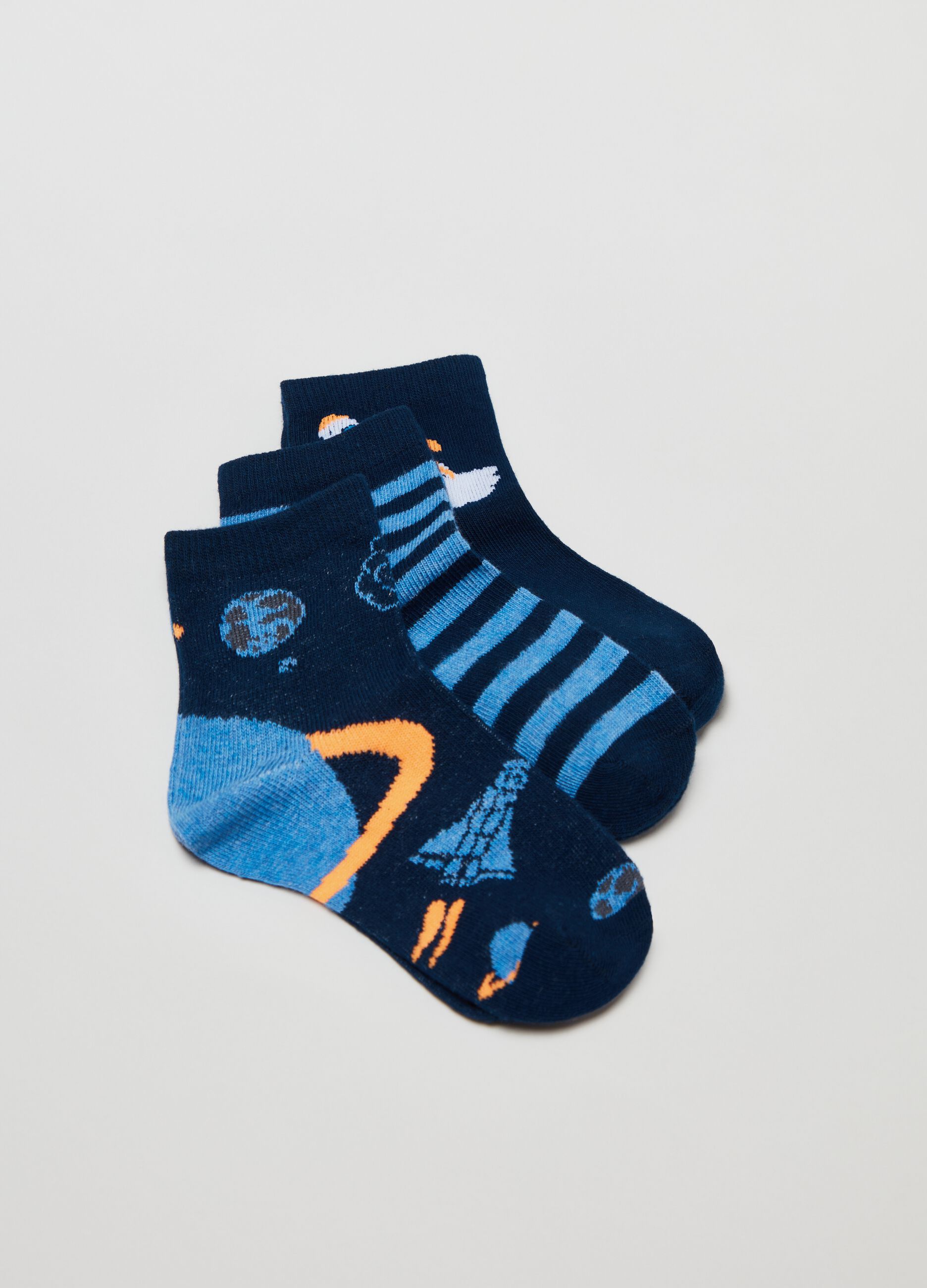 Tripack calze corte stretch_0