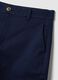 Blue Stretch Cotton Regular Fit Chino Trousers_5
