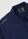 Blue pure cotton polo_5