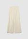 Regular Fit Beige Trousers_4