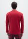 Red pure cotton regular fit Christmas pyjama top_2
