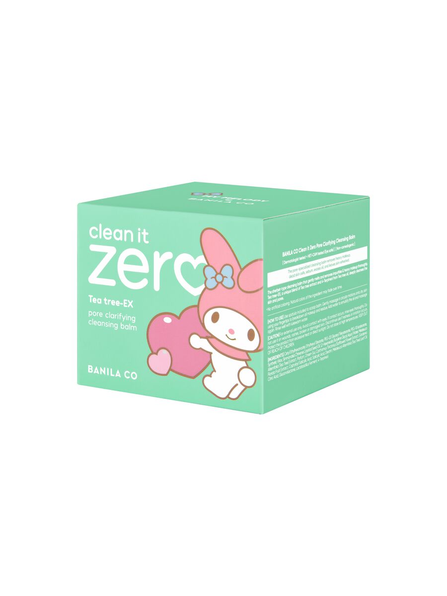 Clean It Zero Cleansing Balm Pore Clarifying My Melody Special Edition (EU) - skincare coreana_1