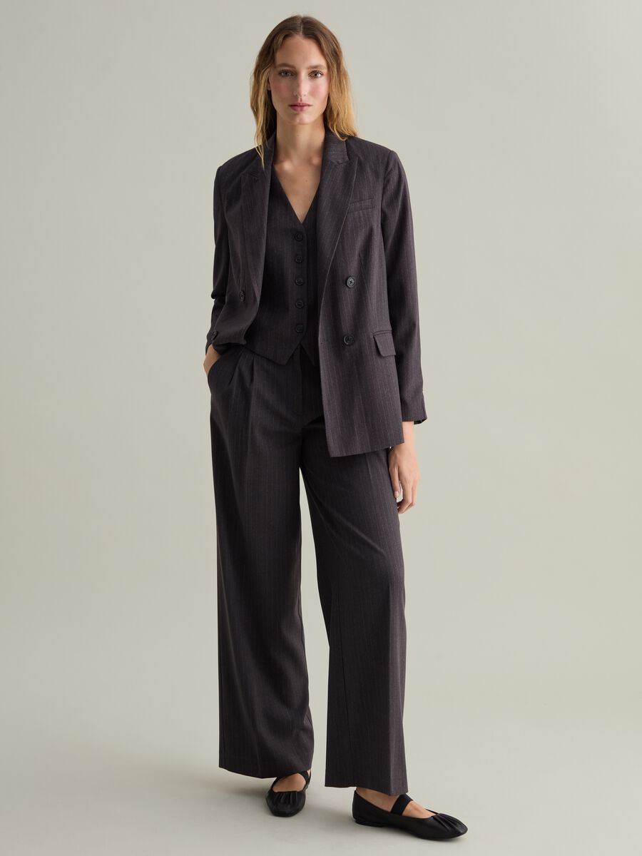 Blazer gessato doppiopetto_1