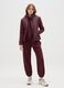 Red Stretch Fabric Jacket Regular Fit_0