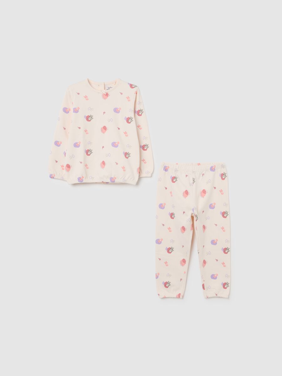 Multicolour newborn cotton pyjamas regular fit_0