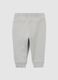 Children's grey pure cotton trousers regular fit_1