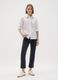 White Cotton Slim Fit Shirt_2