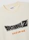 Beige pure cotton T-shirt with Dragonball logo_5