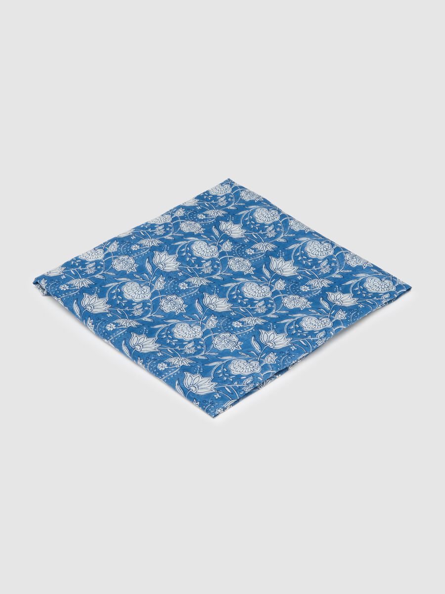 Women's scarf in pure multicolour cotton_0