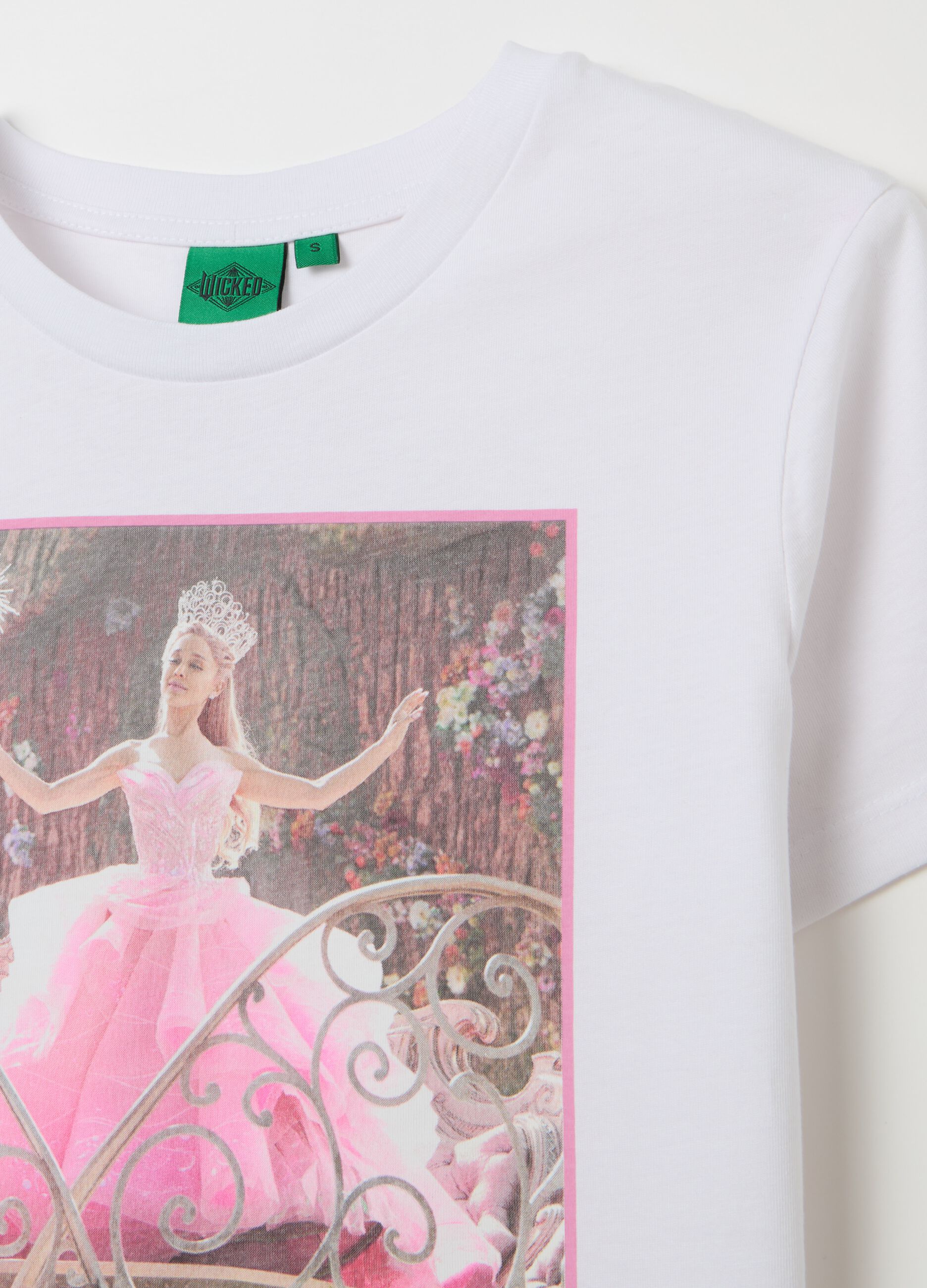 Slim-fit T-shirt with Wicked print