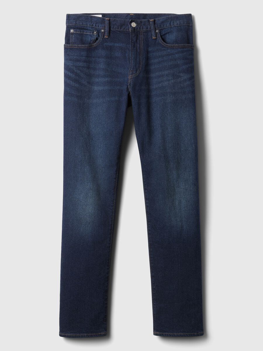 Straight-fit jeans with mid-rise waist_3