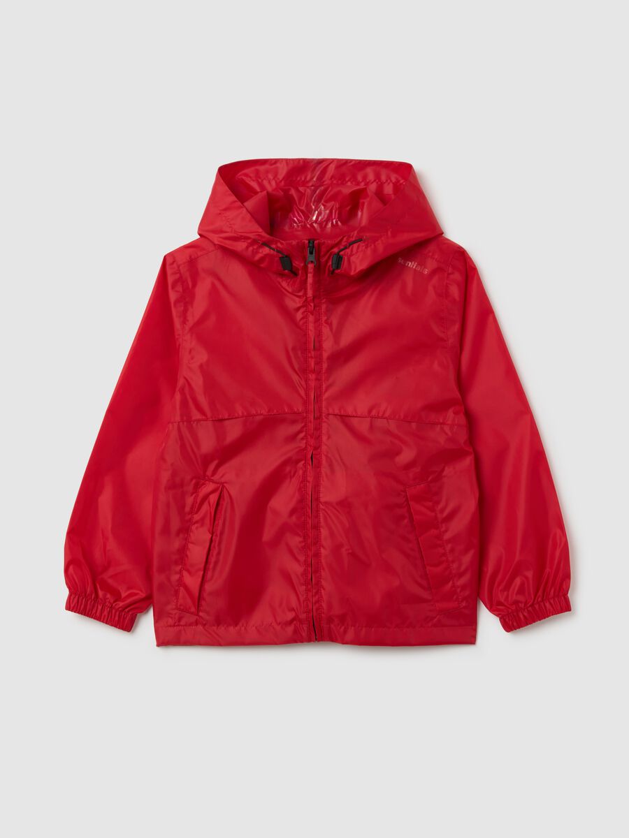 Giacca da ragazzo in rosso regular fit_0