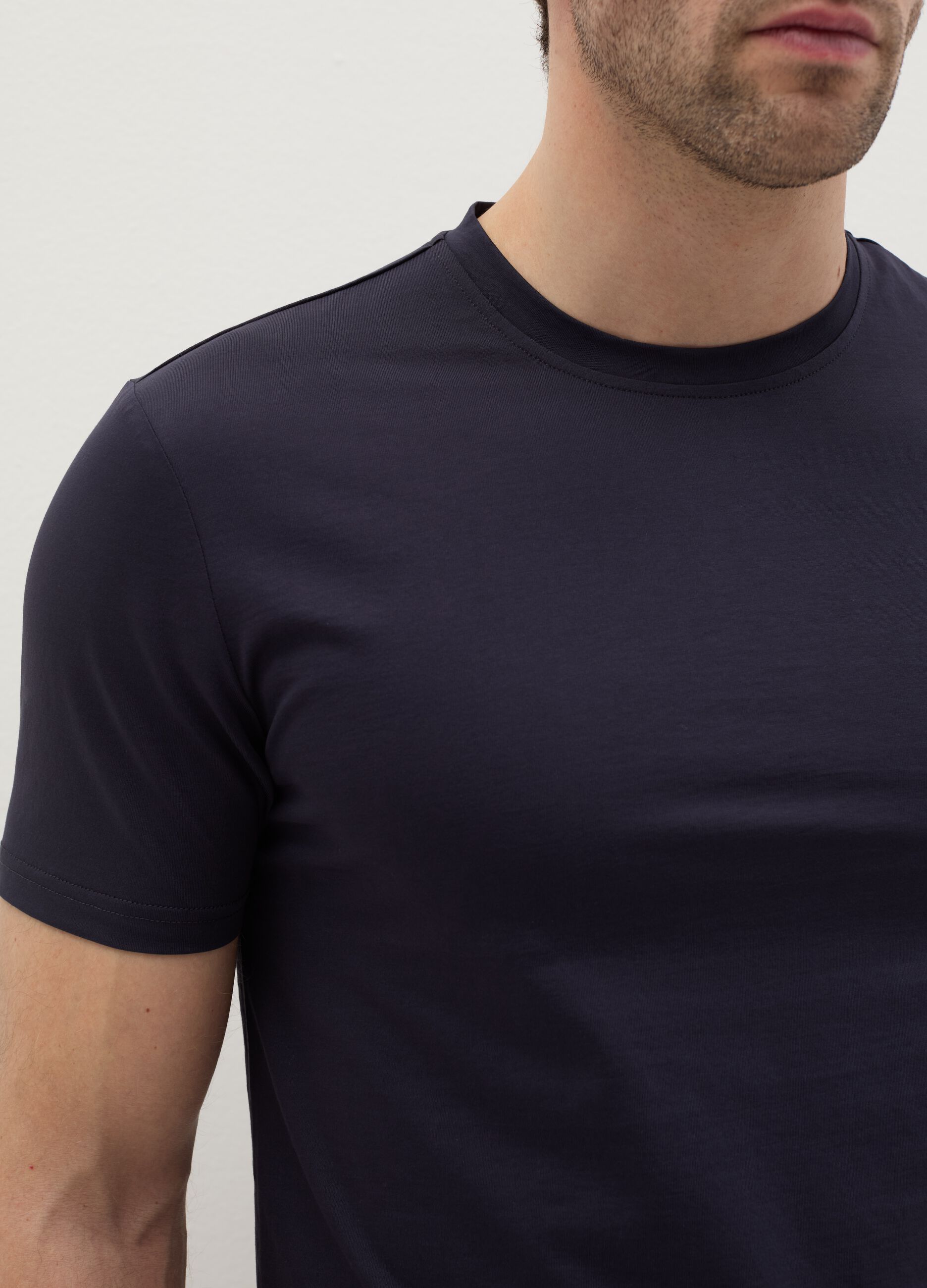 T-shirt intima in cotone mercerizzato 