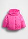 Pink padded jacket for girls_0