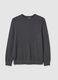 Cotton pullover with micro weave_4